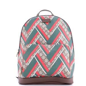 Gucci Zip Pocket Backpack Printed Gg #249571G11B